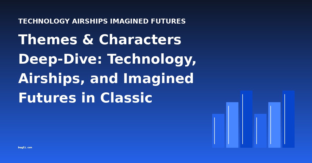 Themes & Characters Deep-Dive: Technology, Airships, and Imagined Futures in Classic Literature