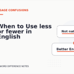 When to Use less or fewer in English