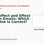 Affect and Effect in Emails: Which One Is Correct?