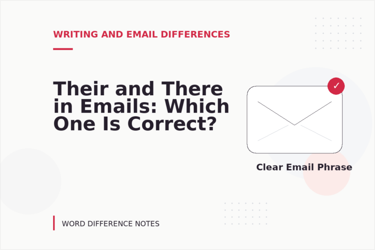 Their and There in Emails: Which One Is Correct?